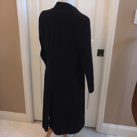 Vintage US AIR tailored navy wool coat, 12R - Picture 3 of 8